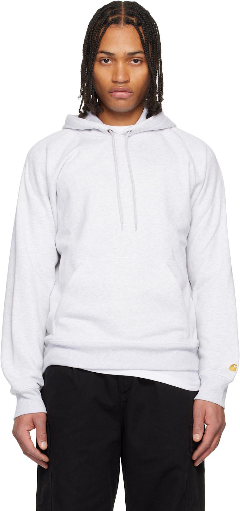 Gray Chase Hoodie by CARHARTT WIP