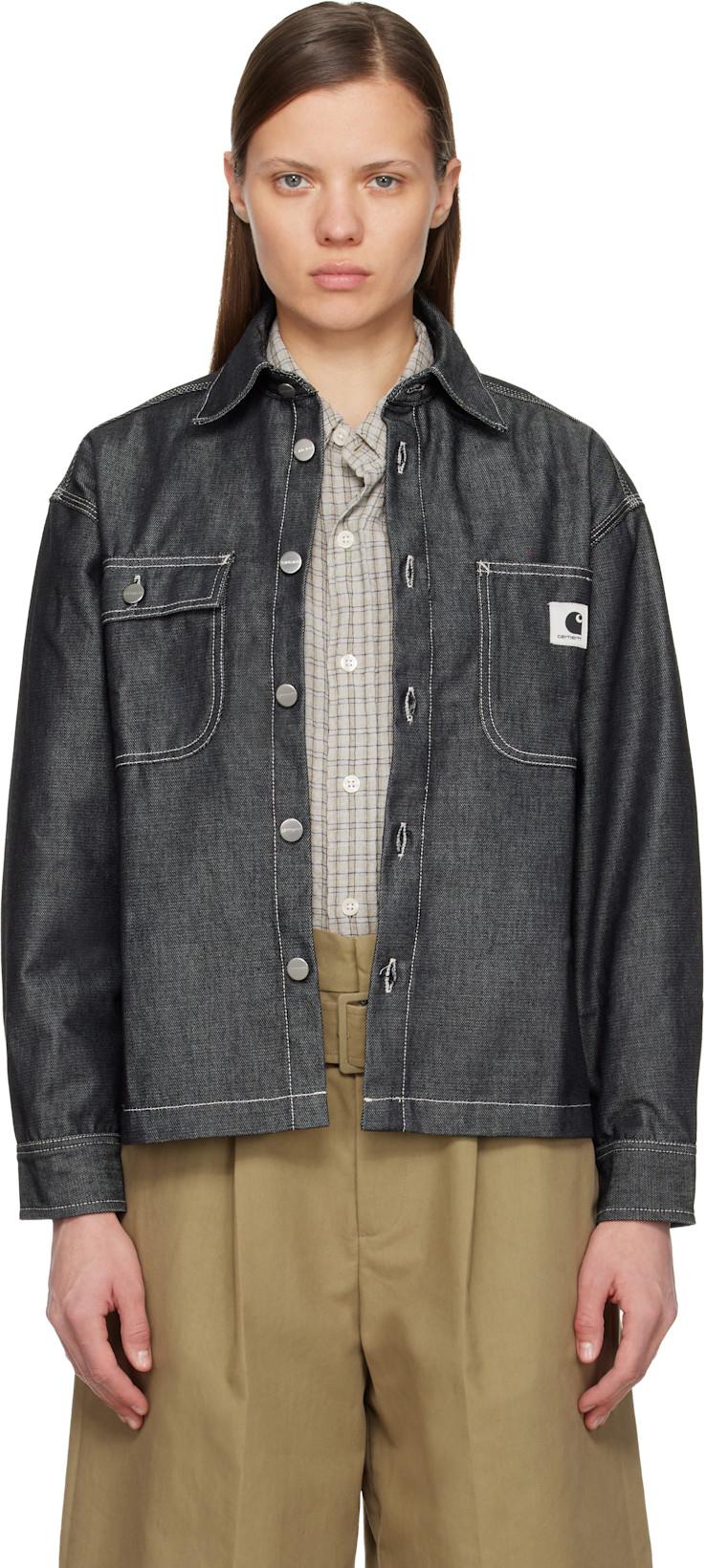 Gray Louis Denim Jacket by CARHARTT WIP
