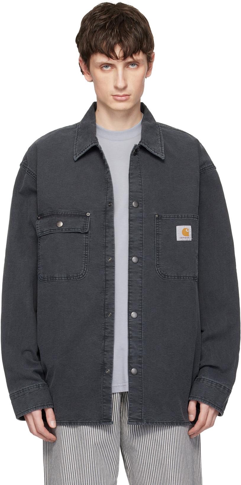 Gray Parrish Corduroy Overshirt by CARHARTT WIP