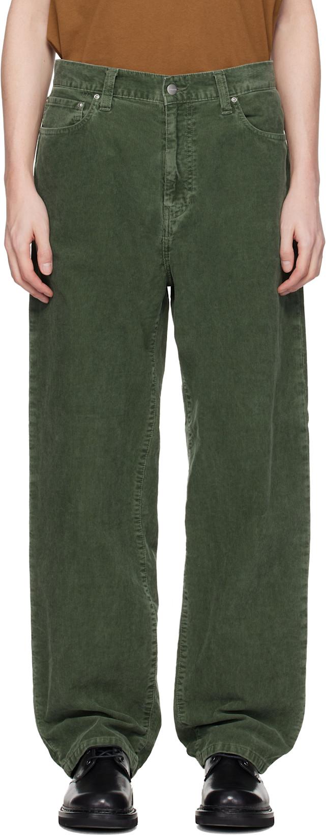 Green Aaron Trousers by CARHARTT WIP