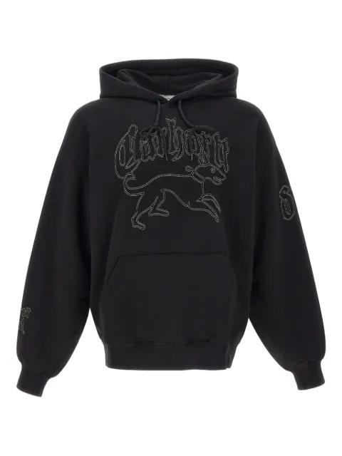 Hackwork graphic-embroidery hoodie by CARHARTT WIP
