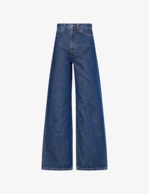 Jane Relaxed-Fit Wide-Leg Denim Jeans by CARHARTT WIP