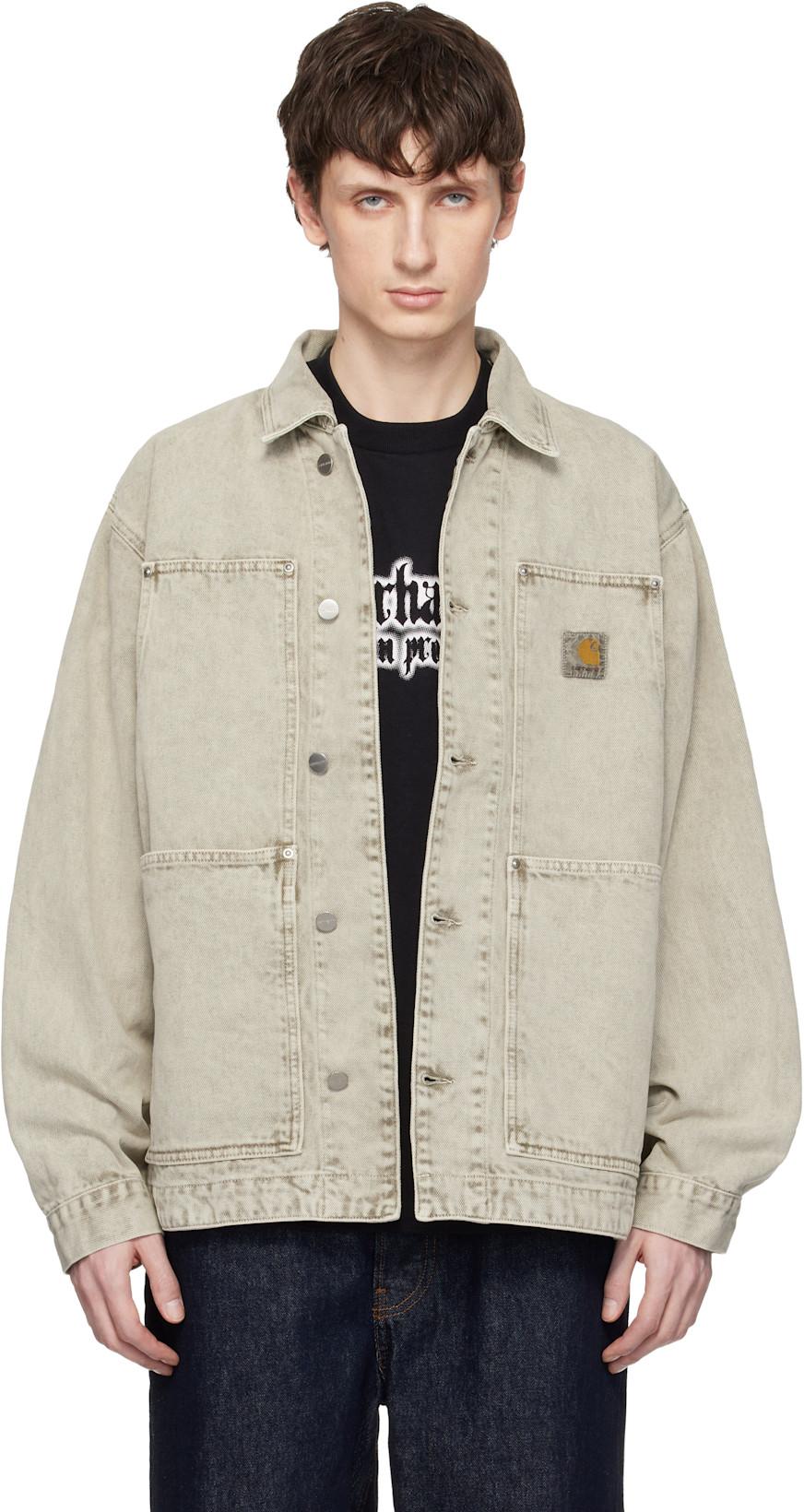 Khaki OG Double Front Denim Jacket by CARHARTT WIP