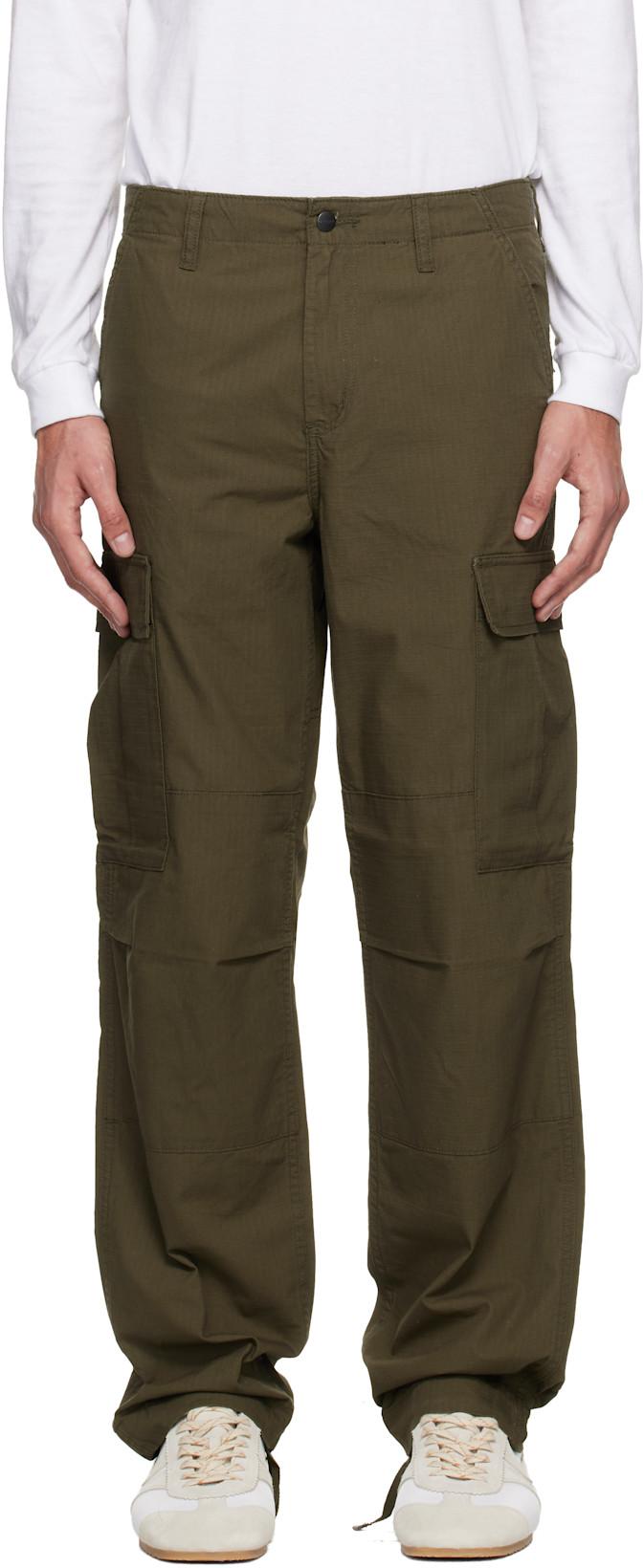 Khaki Regular Cargo Pants by CARHARTT WIP