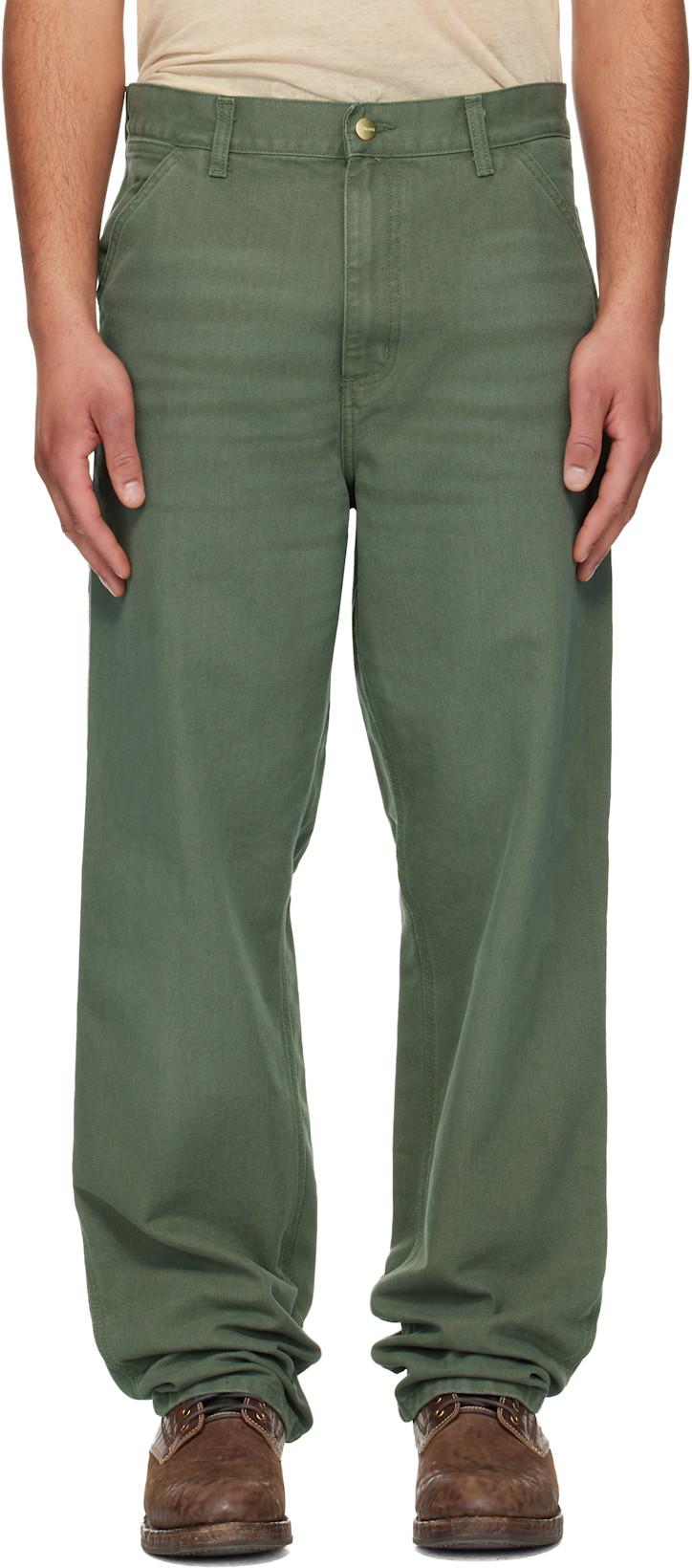 Khaki Single Knee Trousers by CARHARTT WIP