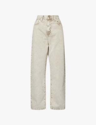 Landon Acid Wash Wide-Leg Relaxed-Fit Denim Jeans by CARHARTT WIP