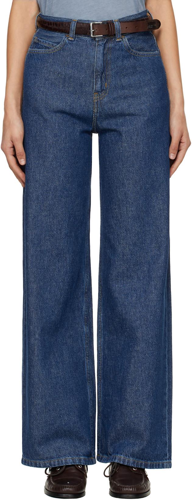 Navy Jane Jeans by CARHARTT WIP