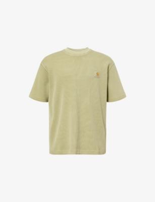 Nelson Waffle-Knit Cotton T-Shirt by CARHARTT WIP