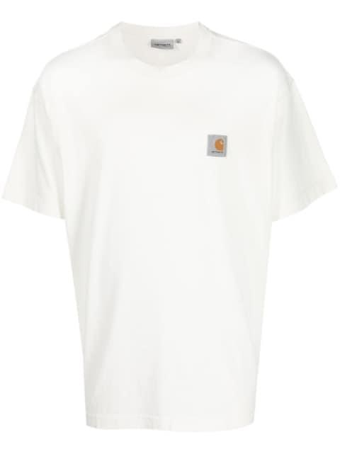 Nelson logo-patch short-sleeve cotton T-shirt by CARHARTT WIP