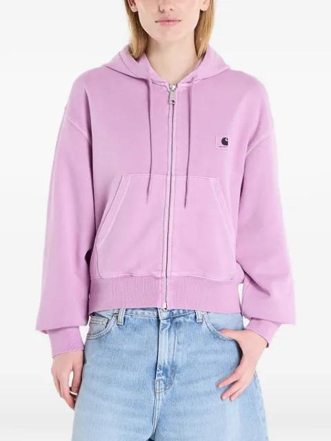 Nelson logo-patch zip-up hoodie by CARHARTT WIP