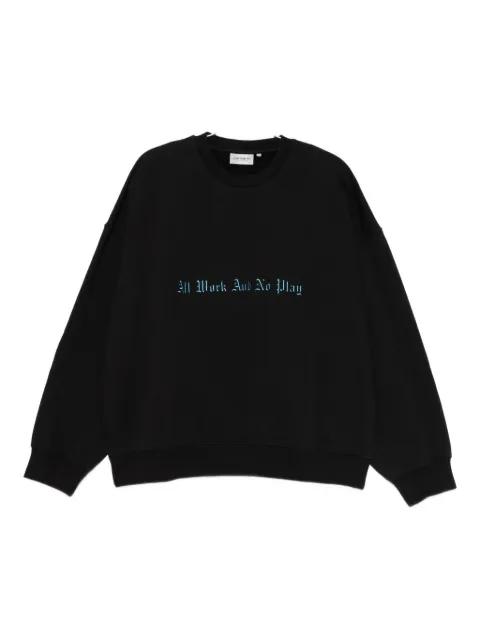 No Play graphic-print sweatshirt by CARHARTT WIP