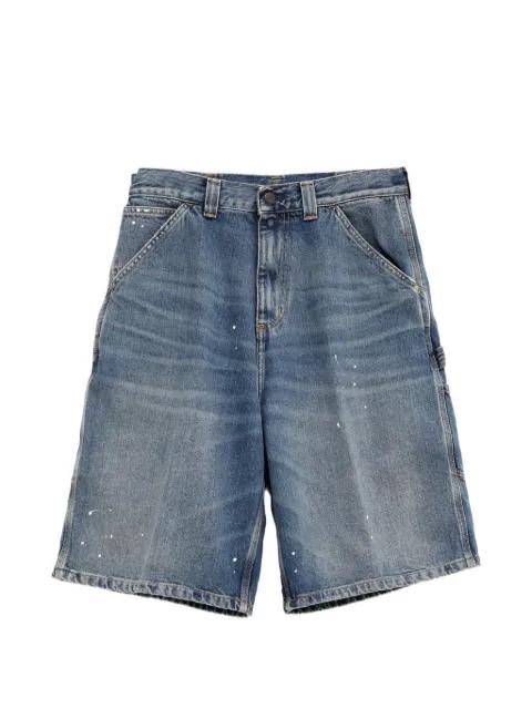 OG Single Knee paint-splatter carpenter shorts by CARHARTT WIP