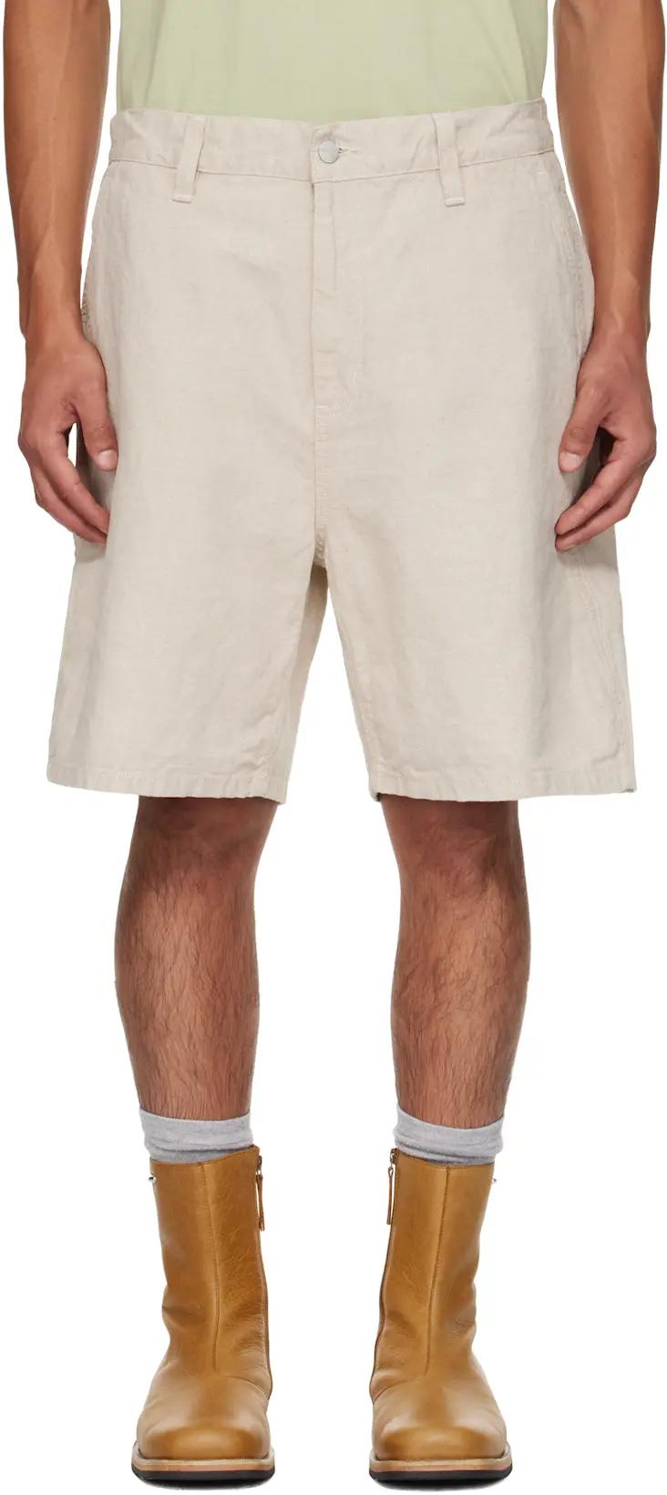 Off-White Walter Single Knee Shorts by CARHARTT WIP