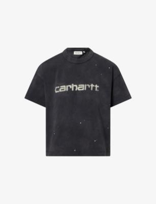 Painter Logo-Print Cotton T-Shirt by CARHARTT WIP