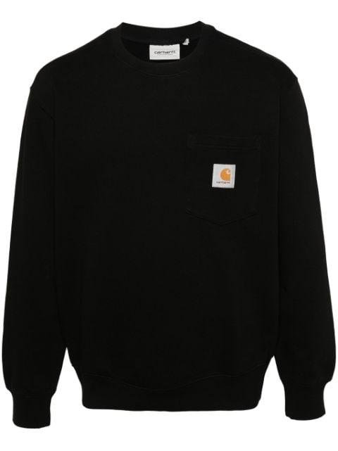 Pocket cotton jersey sweatshirt by CARHARTT WIP