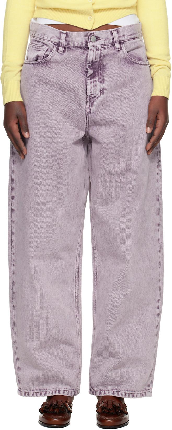 Purple Brandon Jeans by CARHARTT WIP