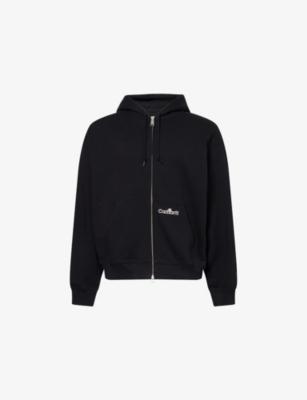 Relaxed-Fit Embroidered-Logo Cotton Hoodie by CARHARTT WIP