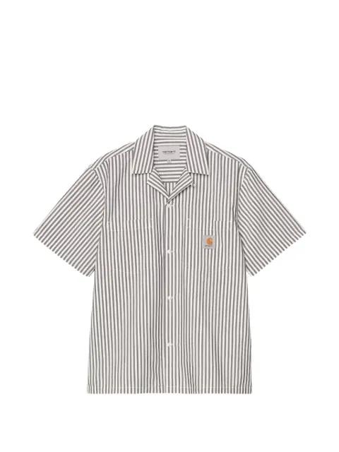 S/S Leavel striped shirt by CARHARTT WIP