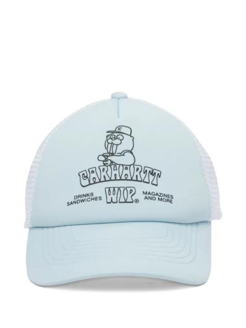 Sandwich graphic-print mesh-panel trucker cap by CARHARTT WIP