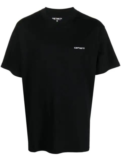 Script logo-embroidered T-shirt by CARHARTT WIP