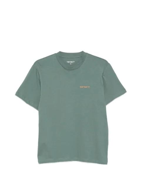 Script logo-embroidered T-shirt by CARHARTT WIP