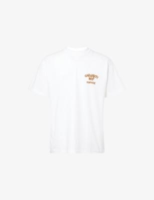 Short-Sleeve Coffee Break Cotton T-Shirt by CARHARTT WIP