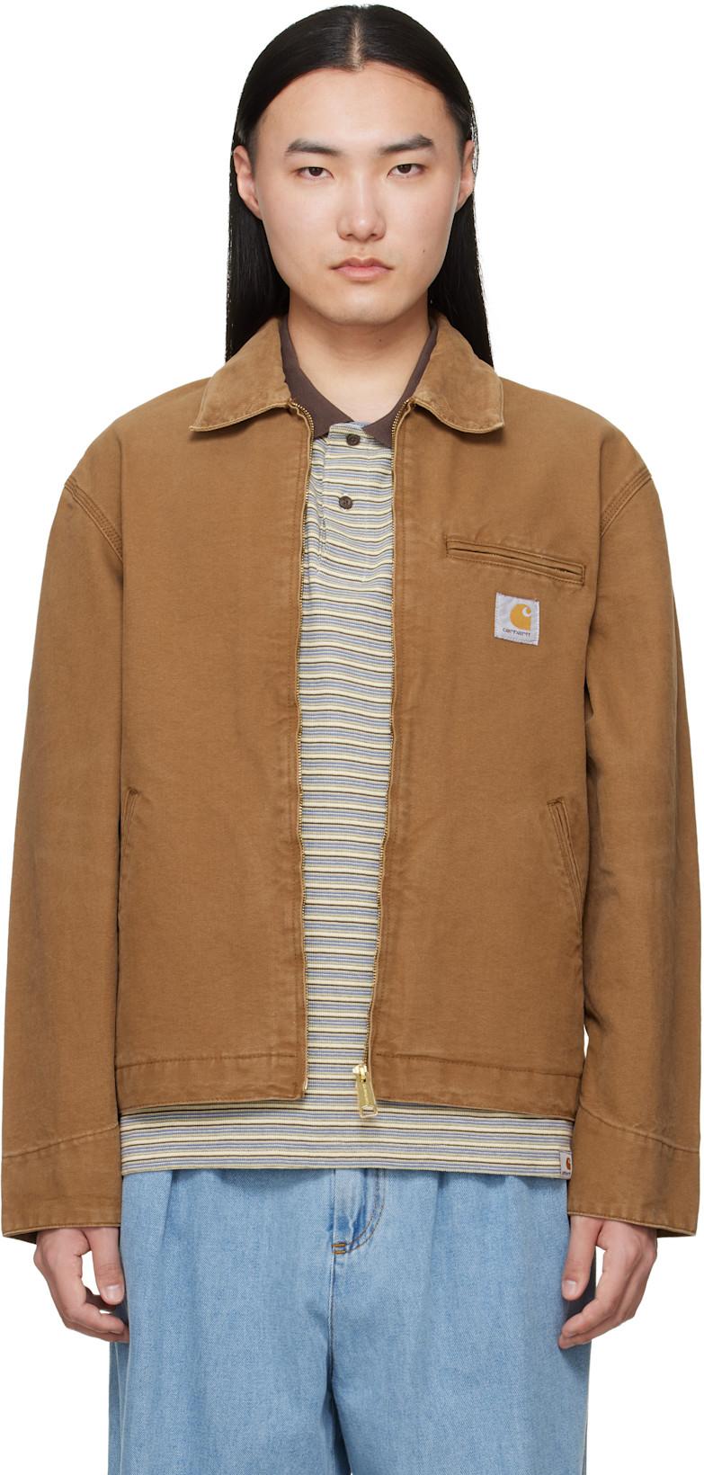 Tan Detroit Jacket by CARHARTT WIP