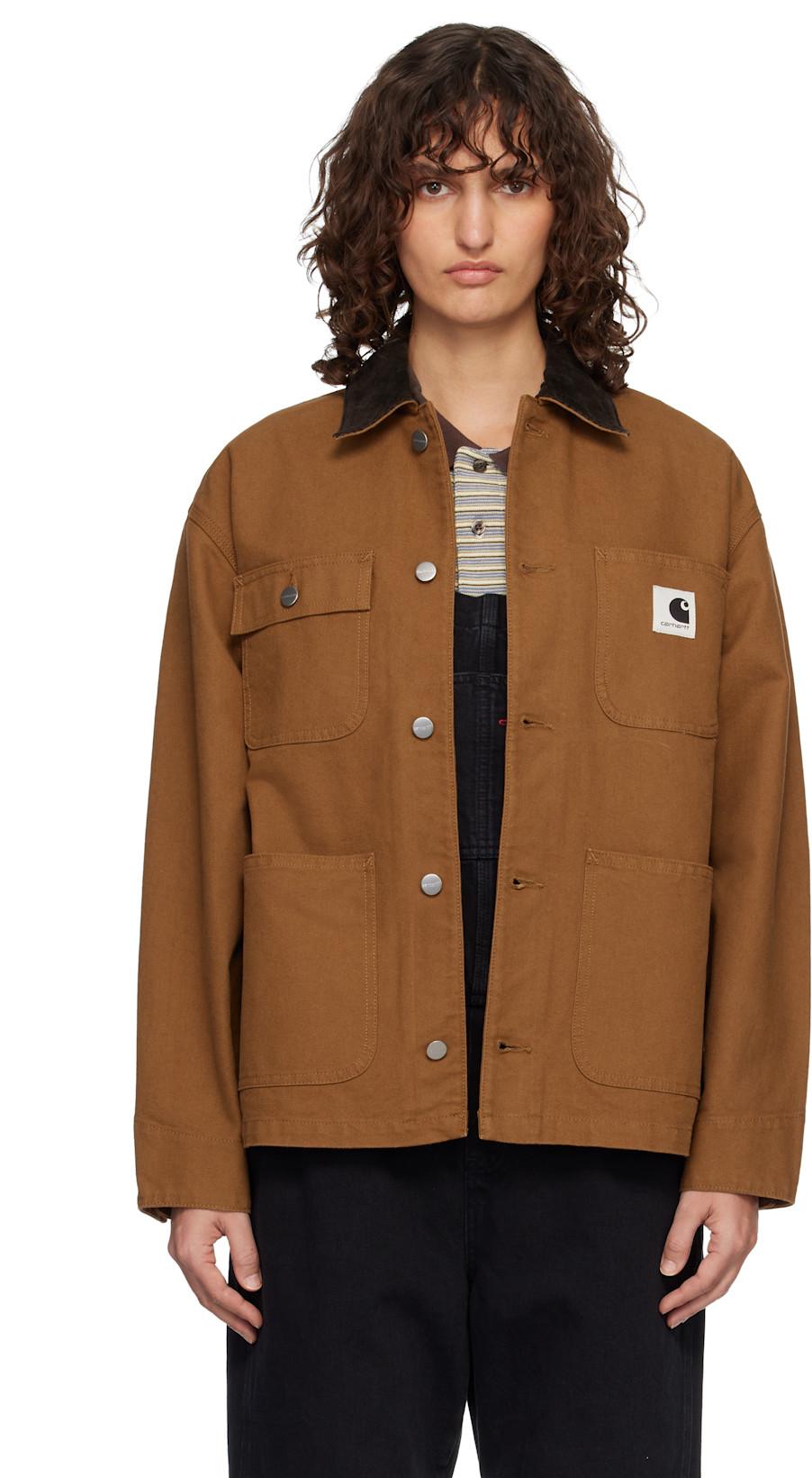 Tan OG Michigan Jacket by CARHARTT WIP