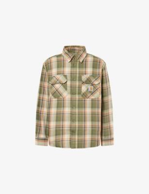 Tunick Plaid Twill-Cotton Shirt by CARHARTT WIP