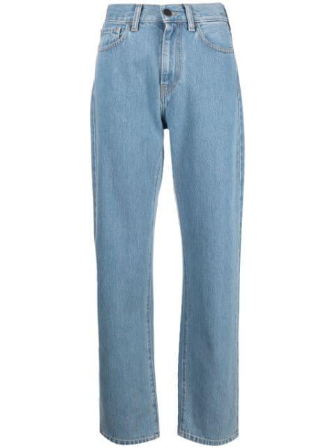 W' Noxon high-rise straight-leg jeans by CARHARTT WIP