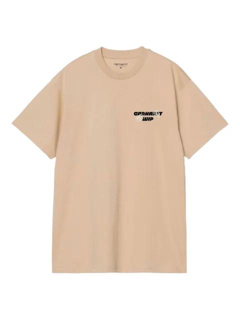 Wiptopia logo-print T-shirt by CARHARTT WIP