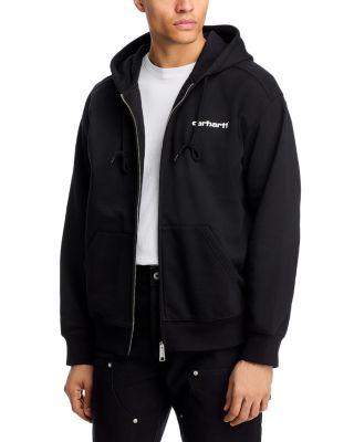 Zip Front Logo Graphic Hoodie by CARHARTT WIP