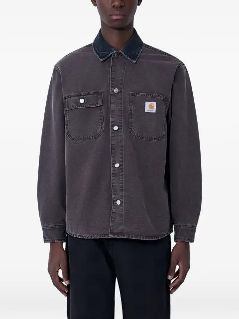 denim-collar patch-pocket overshirt by CARHARTT WIP