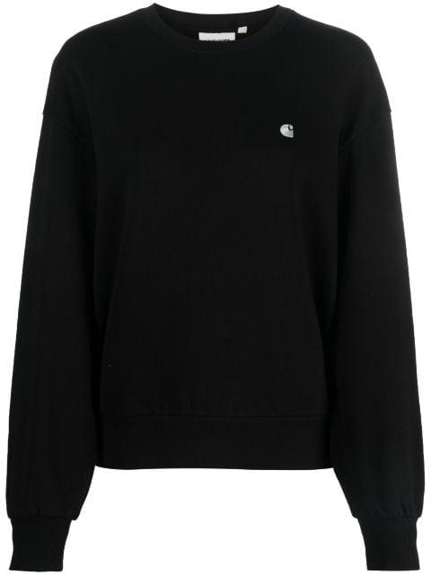 embroidered-logo cotton sweatshirt by CARHARTT WIP