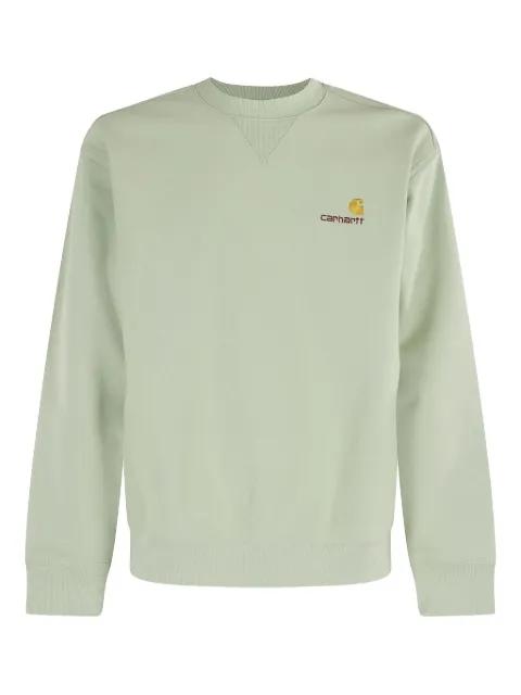 embroidered-logo crew-neck sweater by CARHARTT WIP