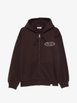 graphic-print zip-up hoodie by CARHARTT WIP