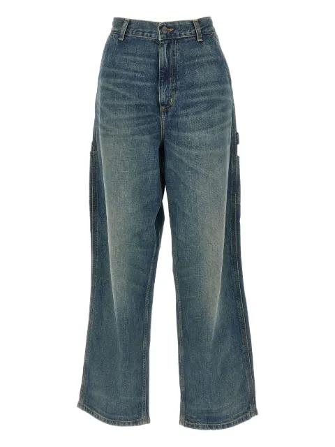 high-waisted wide-leg jeans by CARHARTT WIP