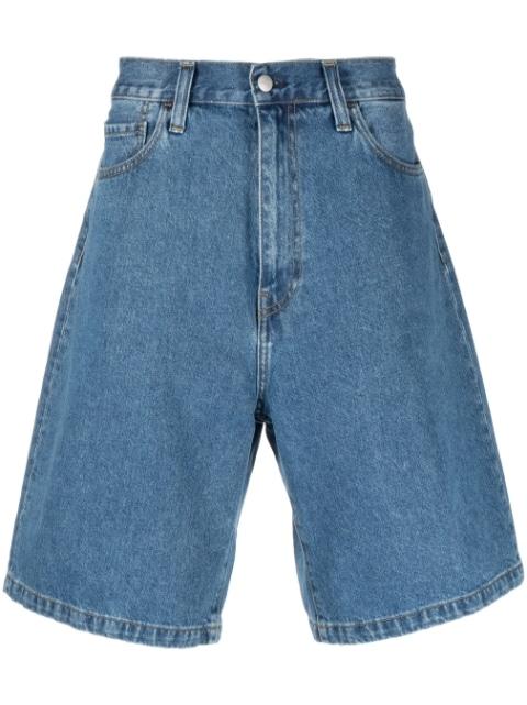 logo-detail denim shorts by CARHARTT WIP