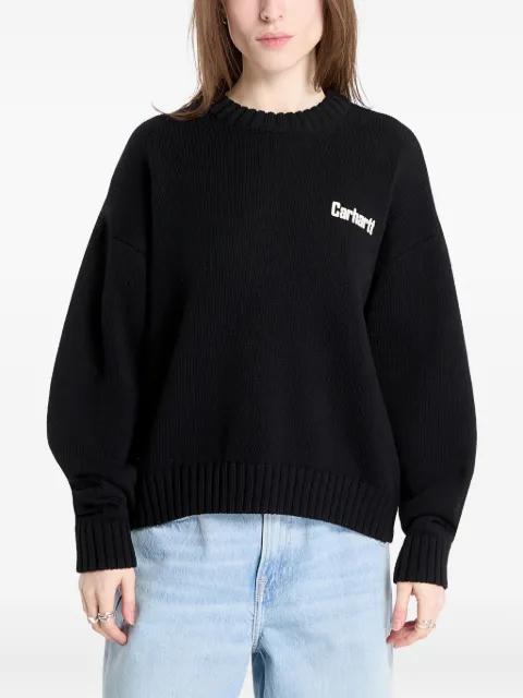 logo-detail heart-print sweater by CARHARTT WIP