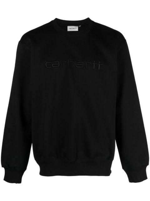 logo-embroidered cotton blend sweatshirt by CARHARTT WIP