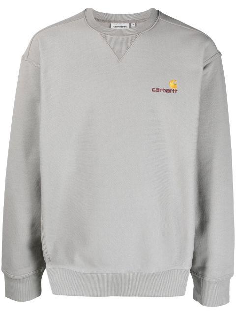 logo-embroidered cotton sweatshirt by CARHARTT WIP
