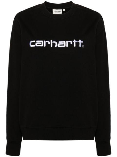 logo-embroidered cotton sweatshirt by CARHARTT WIP