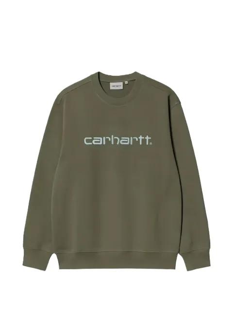 logo-embroidered crew-neck sweatshirt by CARHARTT WIP