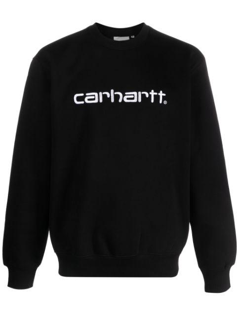 logo-embroidered crew-neck sweatshirt by CARHARTT WIP