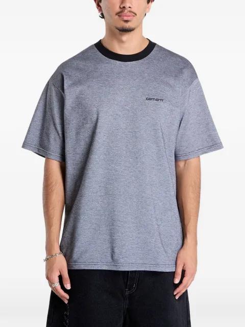 logo-embroidered marl T-shirt by CARHARTT WIP