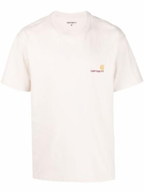 logo-embroidered organic cotton T-shirt by CARHARTT WIP