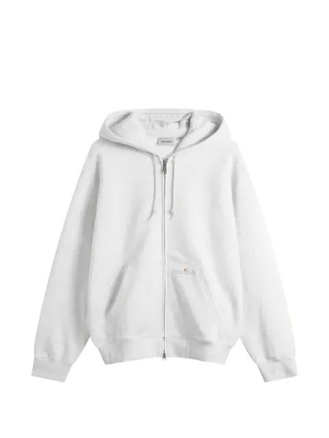 logo-embroidered zip-up hoodie by CARHARTT WIP