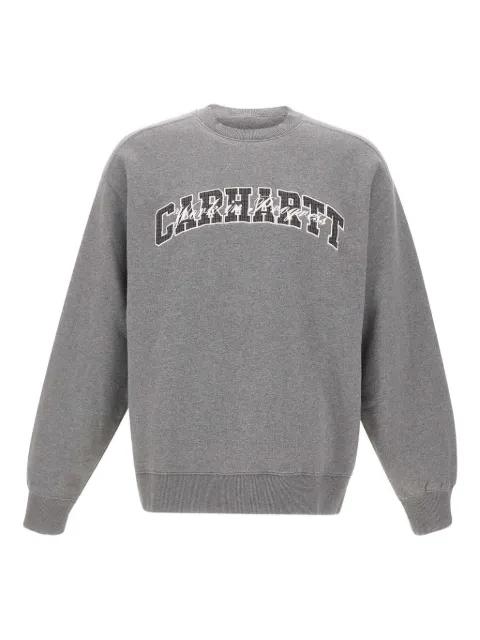 logo-embroidery crew-neck sweatshirt by CARHARTT WIP
