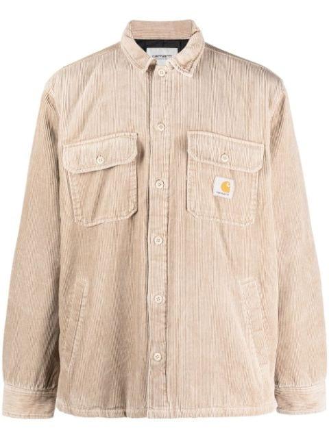 logo-patch buttoned shirt by CARHARTT WIP