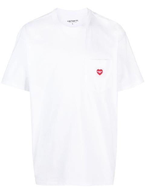 logo-patch cotton T-shirt by CARHARTT WIP